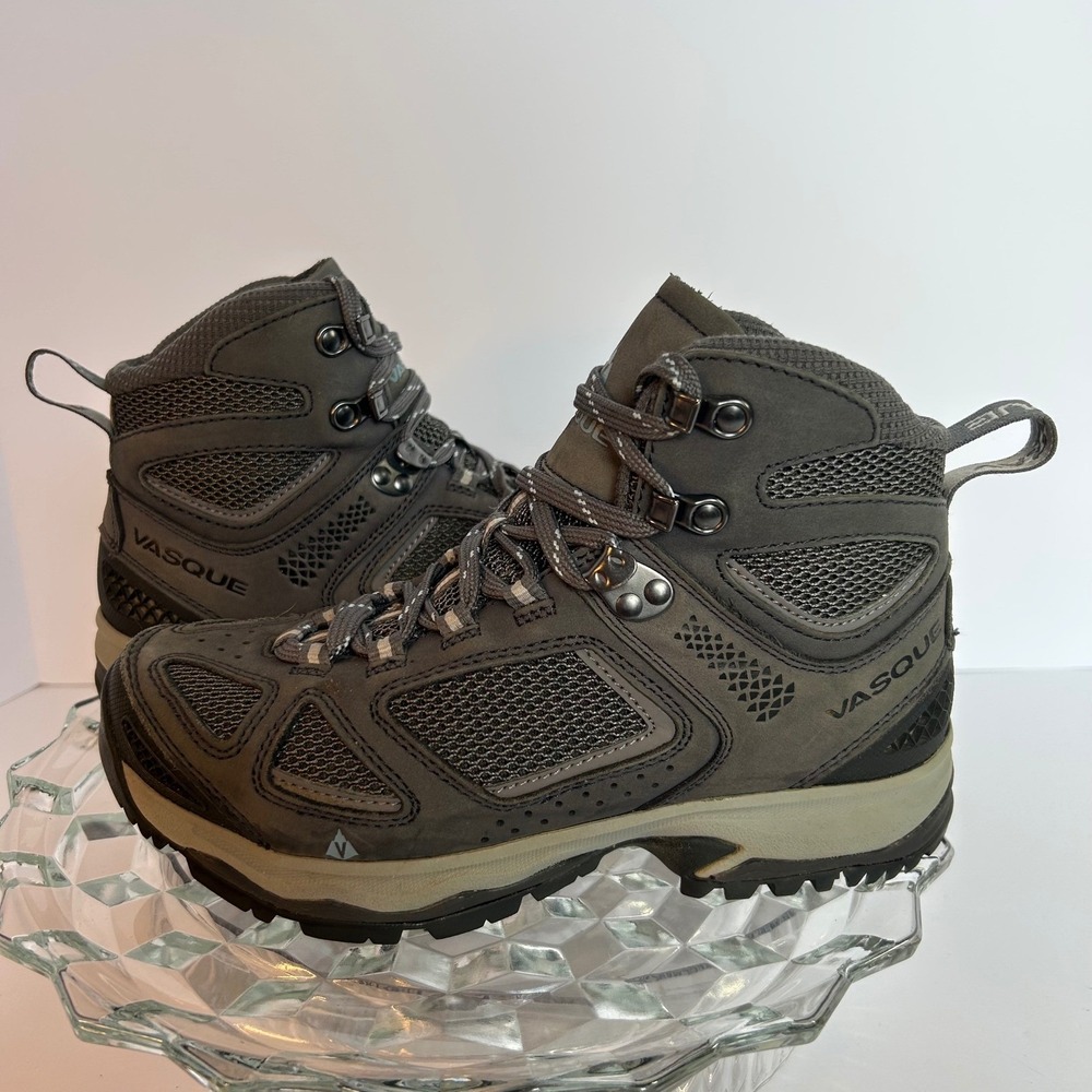 Vasque 7193 M Women's Hiking Boots Gray Lace Up Ankle Shoes Size 7M‎